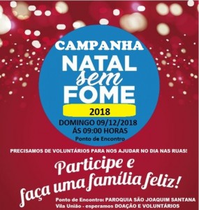 natal sem fome
