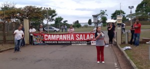 Dirigentes da Regional Campinas fazem assembleia na 3M