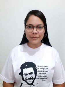 Lilian Lima de Oliveira, dirigente da Regional Osasco e trabalhadora na empresa Larrus/Hinode